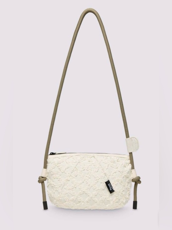 Flower Mountain Handbags - NWT Flower Mountain POCKET BAG Mini canvas cross body bag - Off white